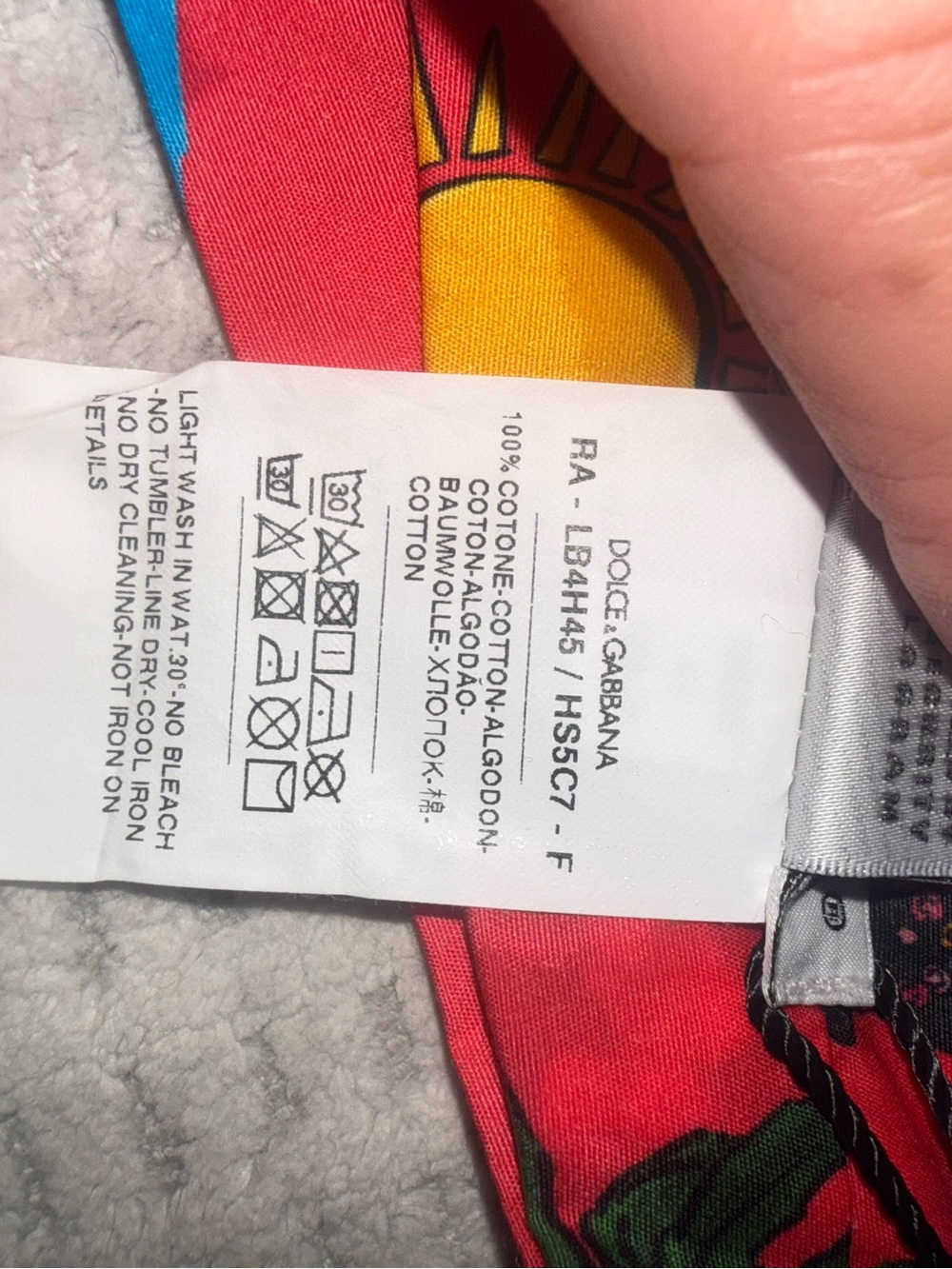 NWT Authentic Dolce Gabbana Baby Hawaii themed headband - Picture 13 of 13